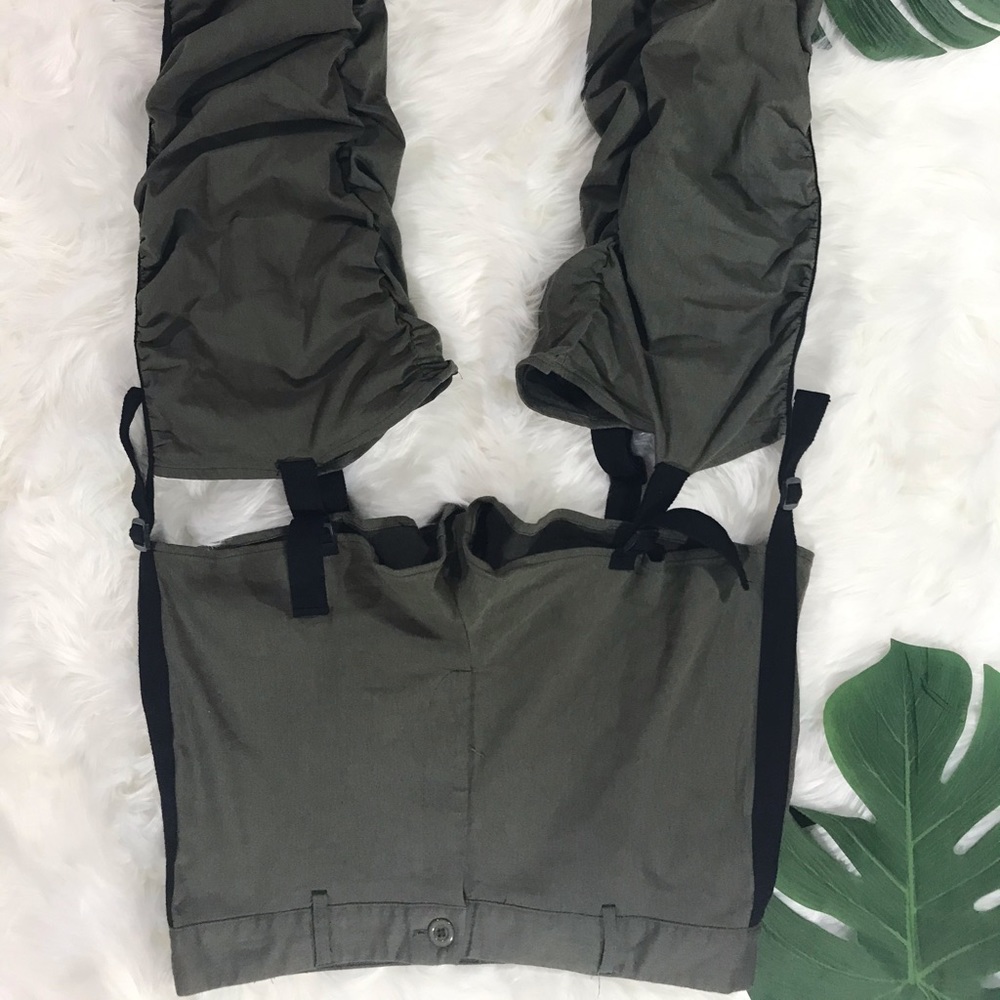 Garter cargo pants